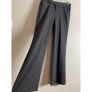 Theory‎ Womens 8 Grey Wool Blend Dress Pants Straight Leg USA Office Career